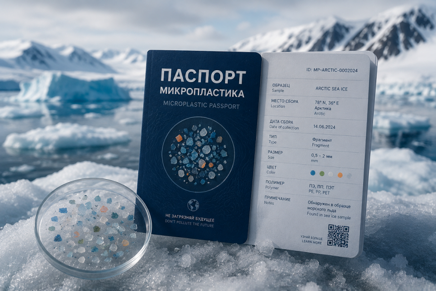  Российские ученые создали самую большую в мире базу данных арктического микропластика!